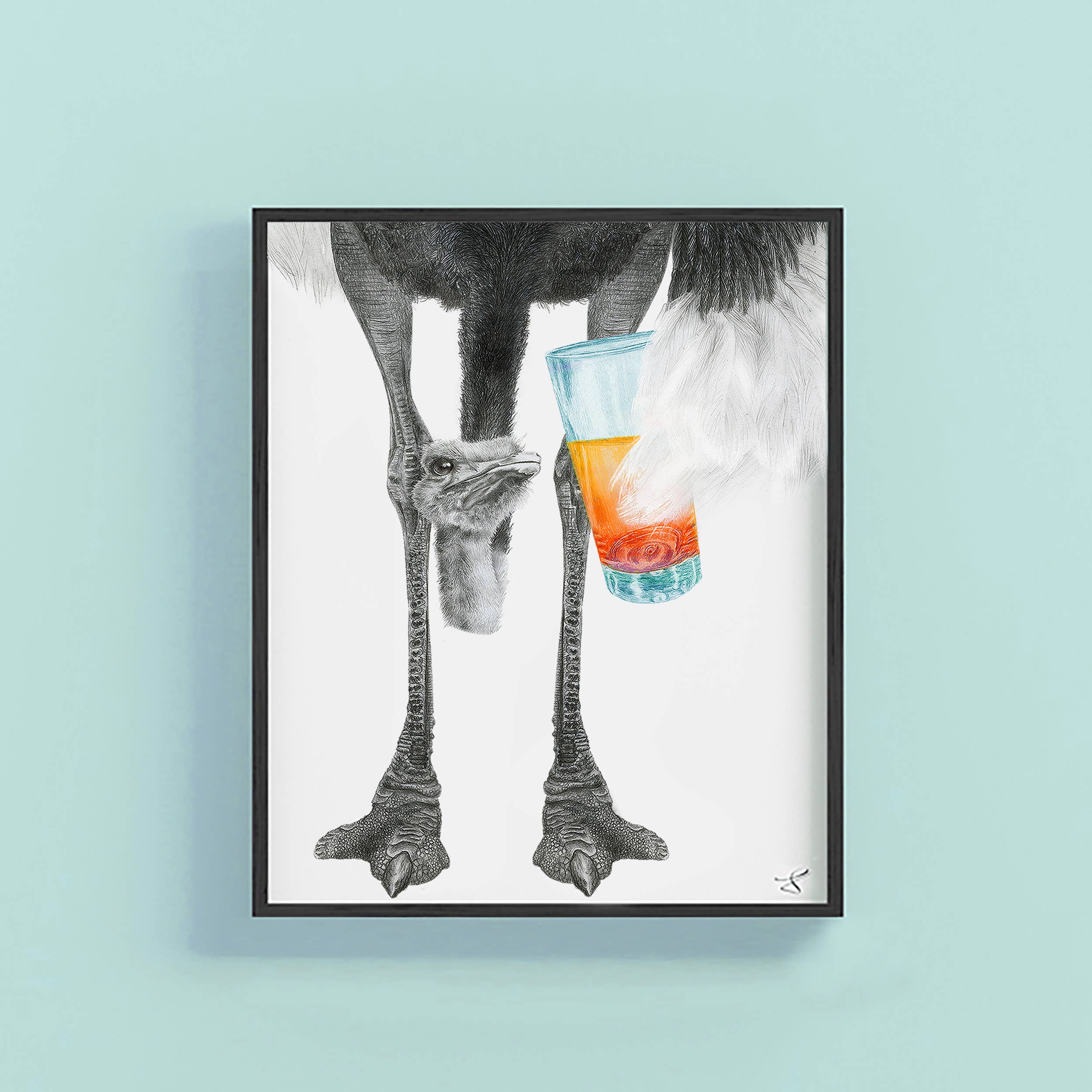 get-your-wholesale-edgar-neighne-ostrich-portrait-study-hot-on-sale_0.jpg